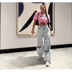 Jeansy Lamilla dziury