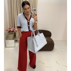 Spodnie dresowe Lamilla czerwien