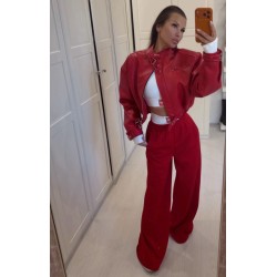 Spodnie dresowe Lamilla czerwien