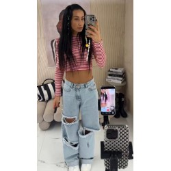 Jeansy Lamilla dziury