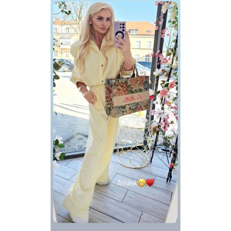 Komplet Lamilla z bomberka banan