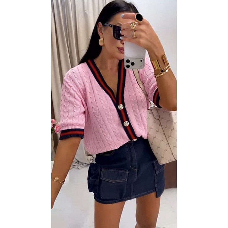 Sweterek Lamilla rozowy