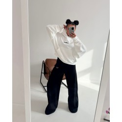 Bluza Lamilla kaptur biel