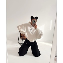 Bluza Lamilla kaptur biel