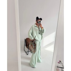 Dzwony dresowe Lamilla matcha