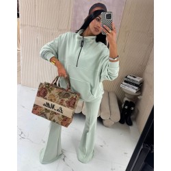 Dzwony dresowe Lamilla matcha