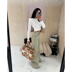 Prazkowany top Lamilla