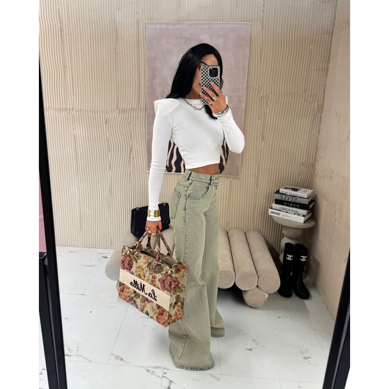 Prazkowany top Lamilla