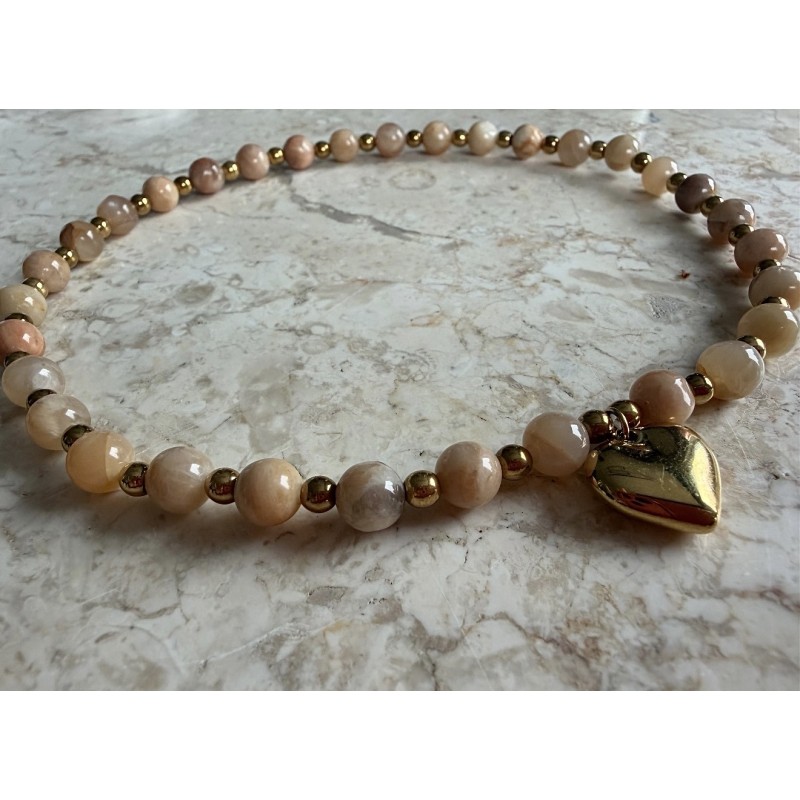 Choker premium kamien sloneczny