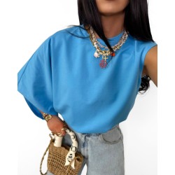 Tshirt 1 rekaw blekit