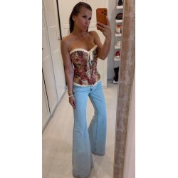 Dzwony Lamilla jeans jasne