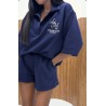 Granatowy set Polo Lamilla granat