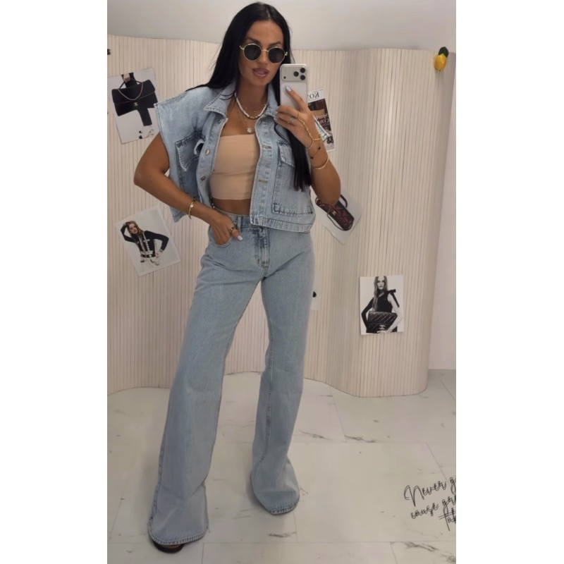 Kamizelka jeans Lamilla