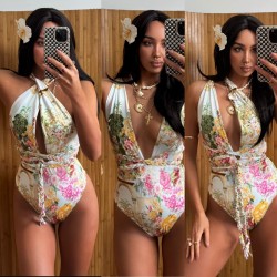 Monokini Pallazo Lamilla warkocz