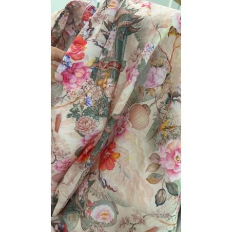 Lniany set kimono Lamilla Orient