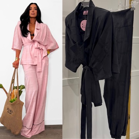 Kimono set Lamilla czarny