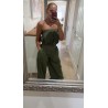 Khaki set Linda ( spodnie + bluzka )