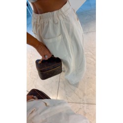 Jeansy banany z gumka