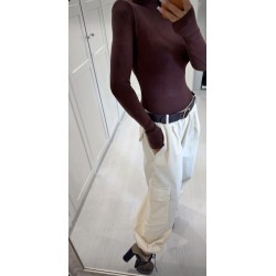 Jeansy banany z gumka