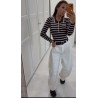 Jeansy banany z gumka