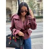 Plaszczyk Lamilla kolor szminka