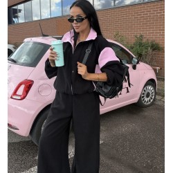Set Lamilla black/pink