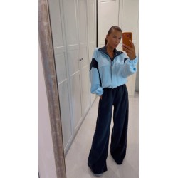 sweterkowy set Lamilla blue