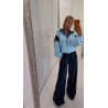 sweterkowy set Lamilla blue