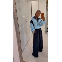 sweterkowy set Lamilla blue