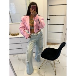 Marynarka  dresowa Denver puder